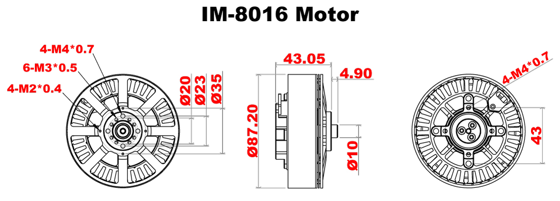 Scorpion IM-8016-100kv Full Dimension